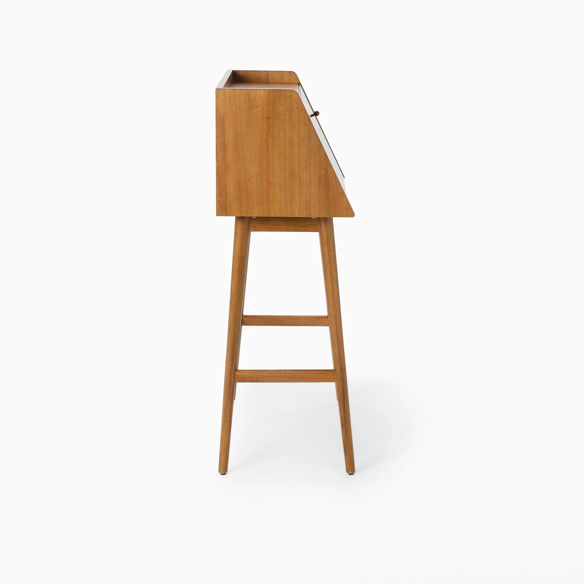 Modern Compact Foldable Writing Desk Minimalist Design
