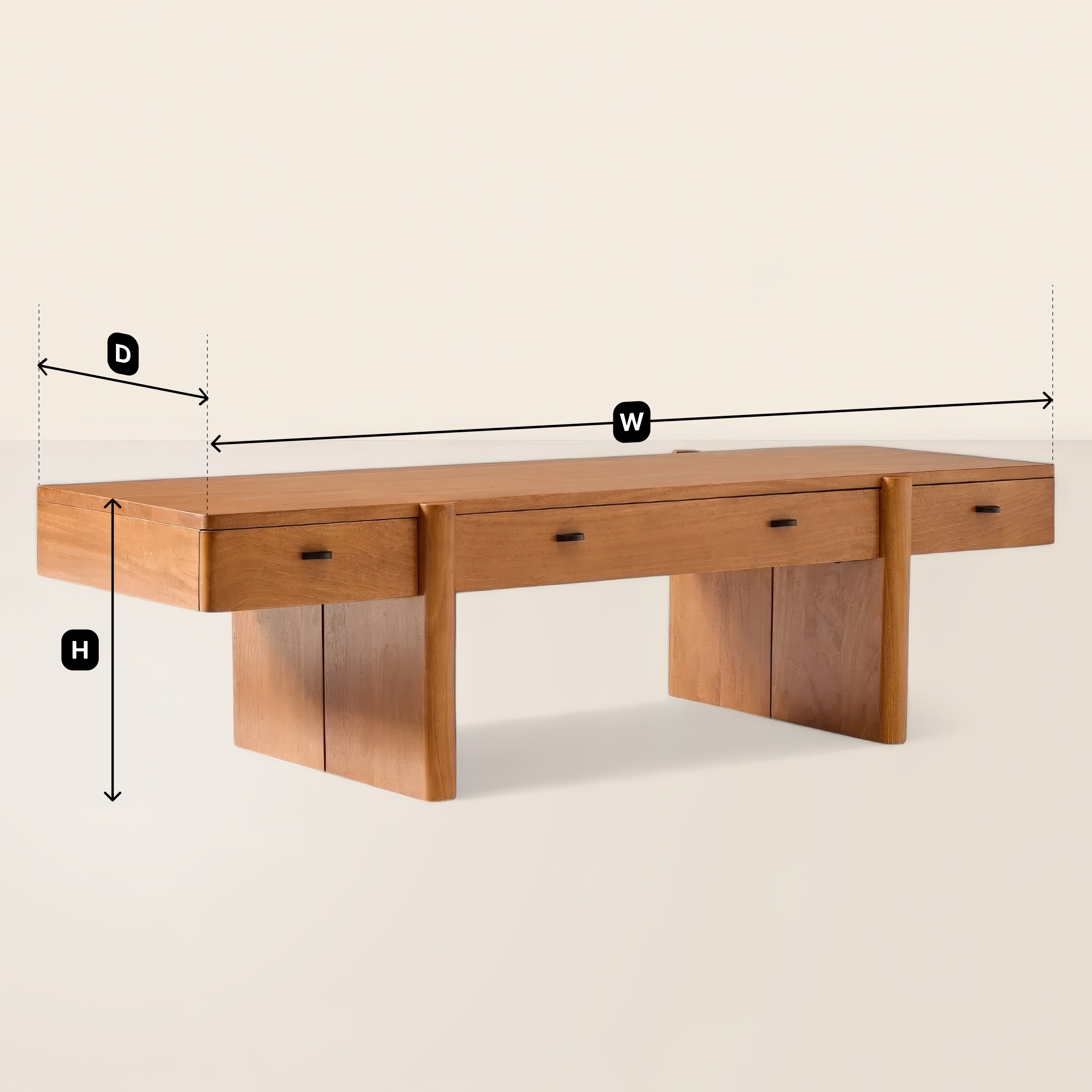Multi-Drawer Coffee Table for Modern Living