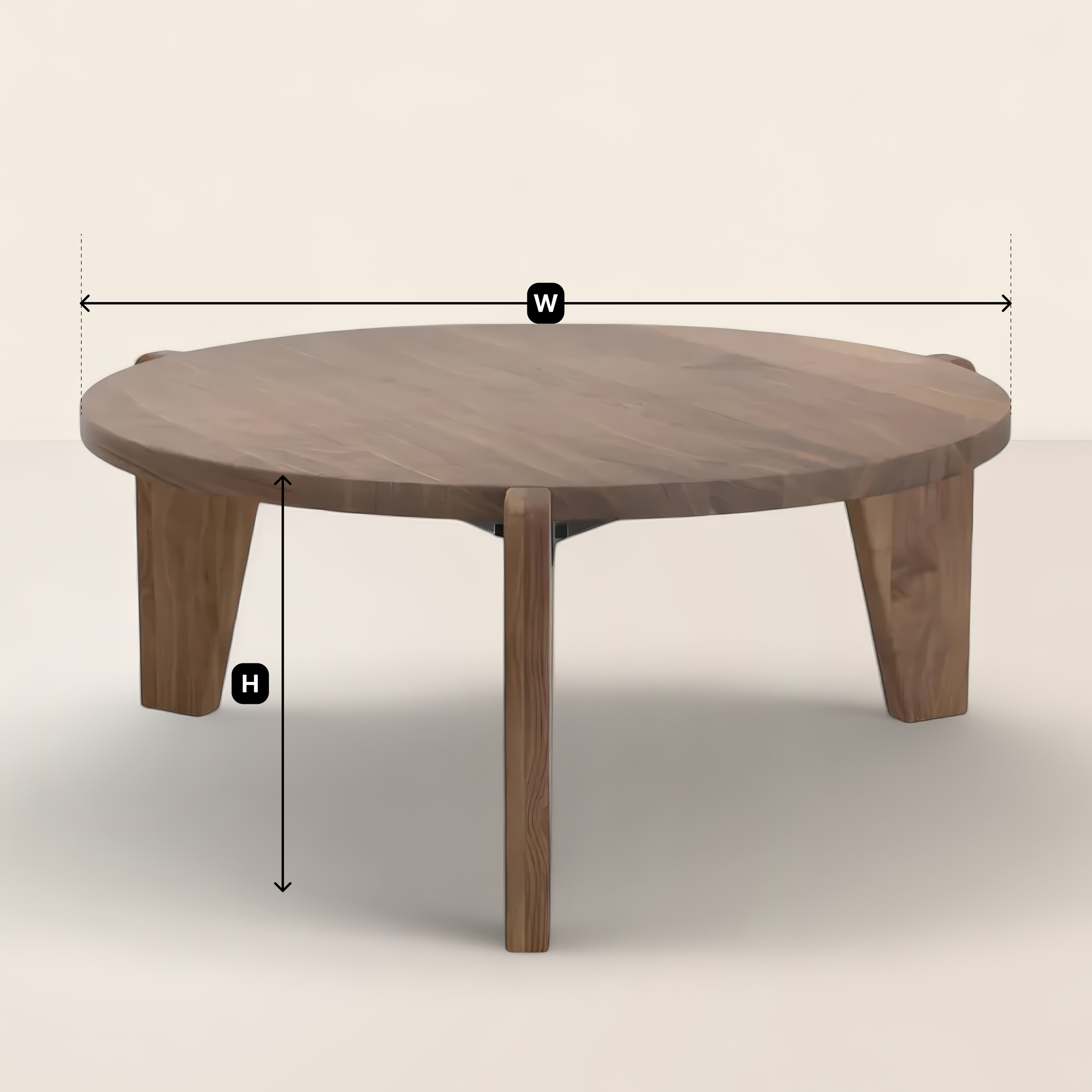 Stylish Round Coffee Table for Modern Living Spaces