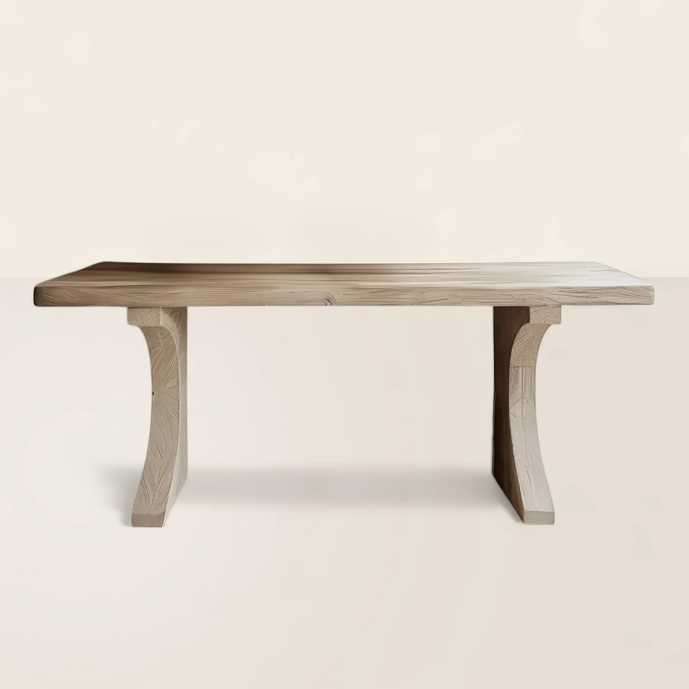 Rustic Entry Console Table Natural Accent Piece