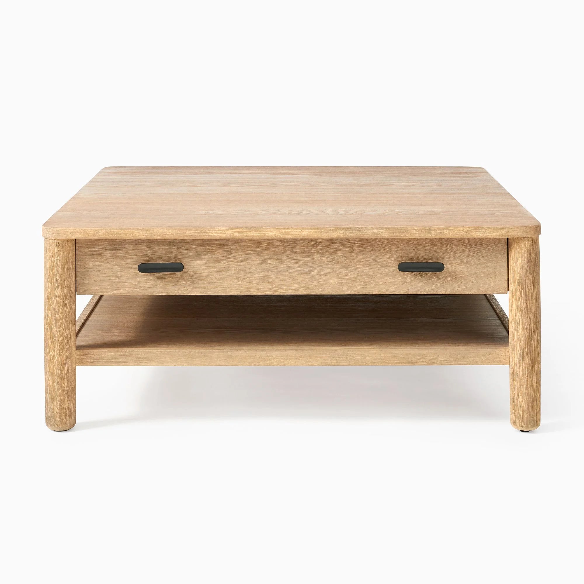 Square Coffee Table Modern Storage Accent Piece
