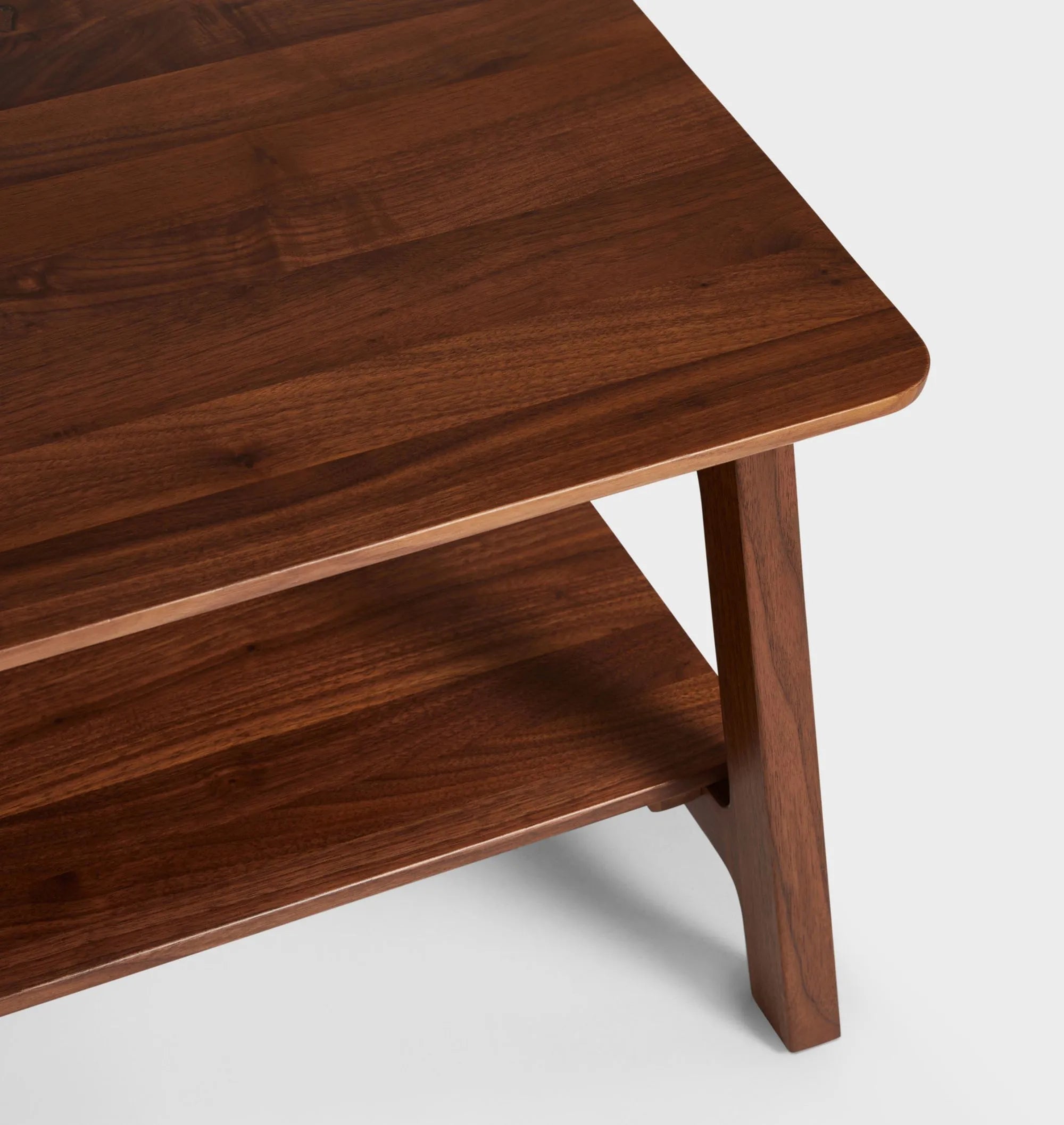 Scandinavian Inspired Coffee Table with lower shelf