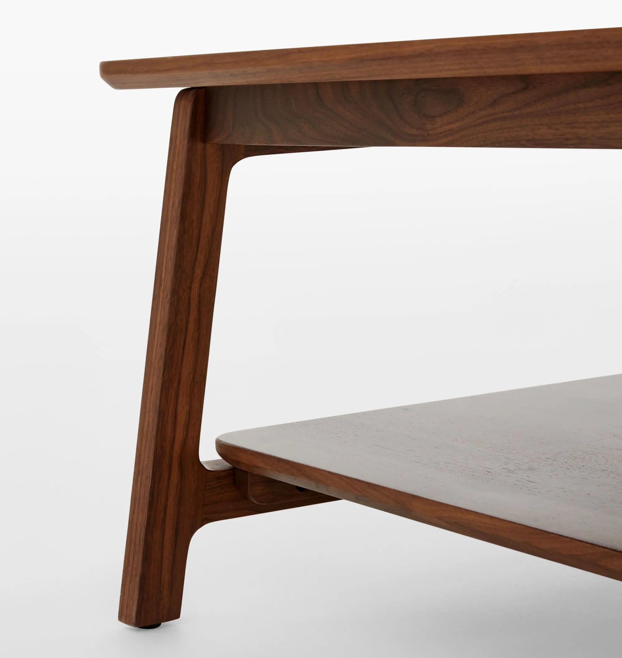 Scandinavian Inspired Coffee Table with lower shelf