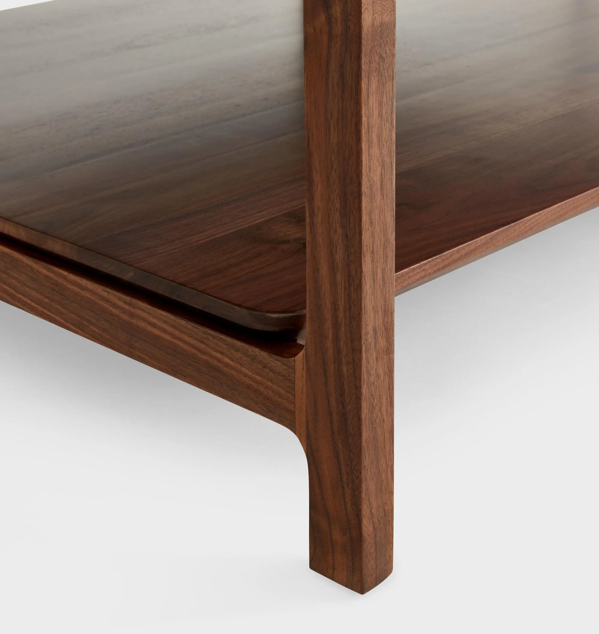 Scandinavian Inspired Coffee Table with lower shelf