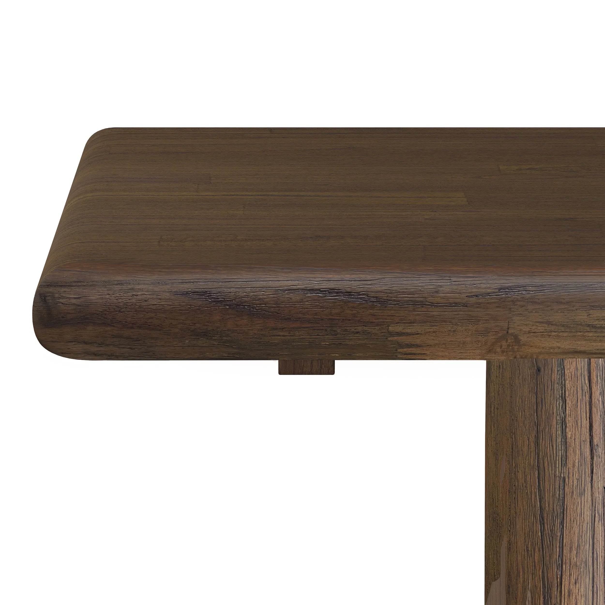 Sculptural Coffee Table with minimalist curved base