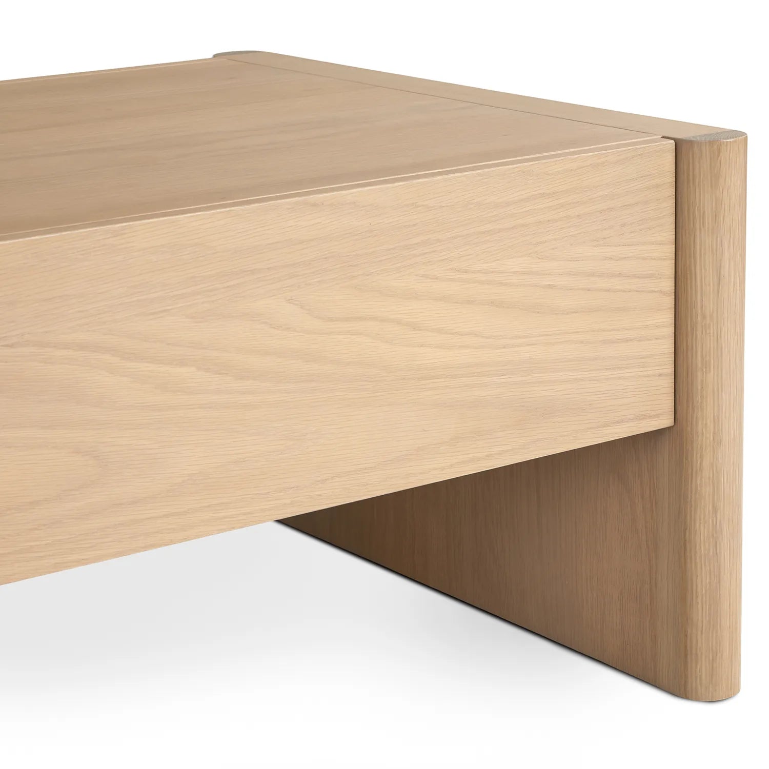 Sleek Coffee Table with hidden storage drawers