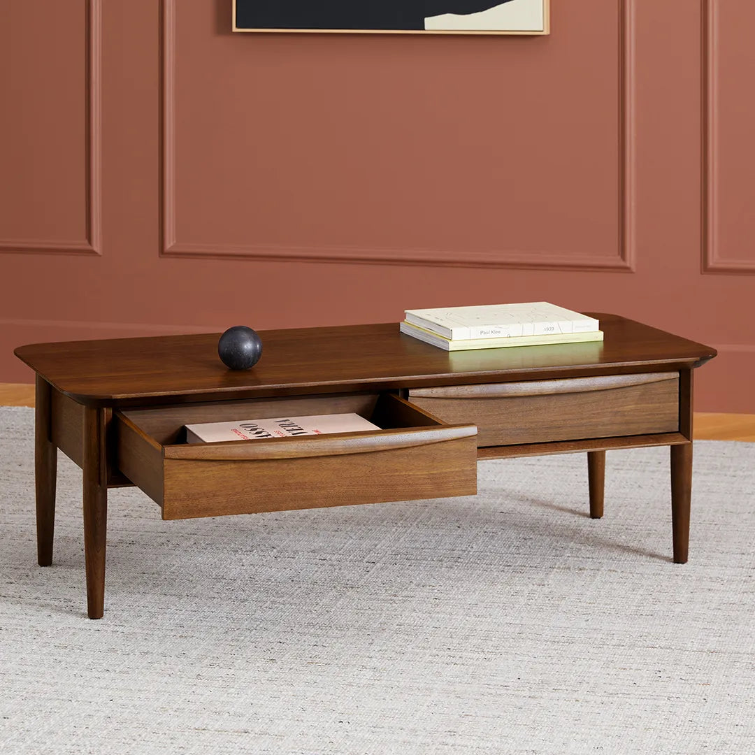 Timeless Coffee Table with storage drawers