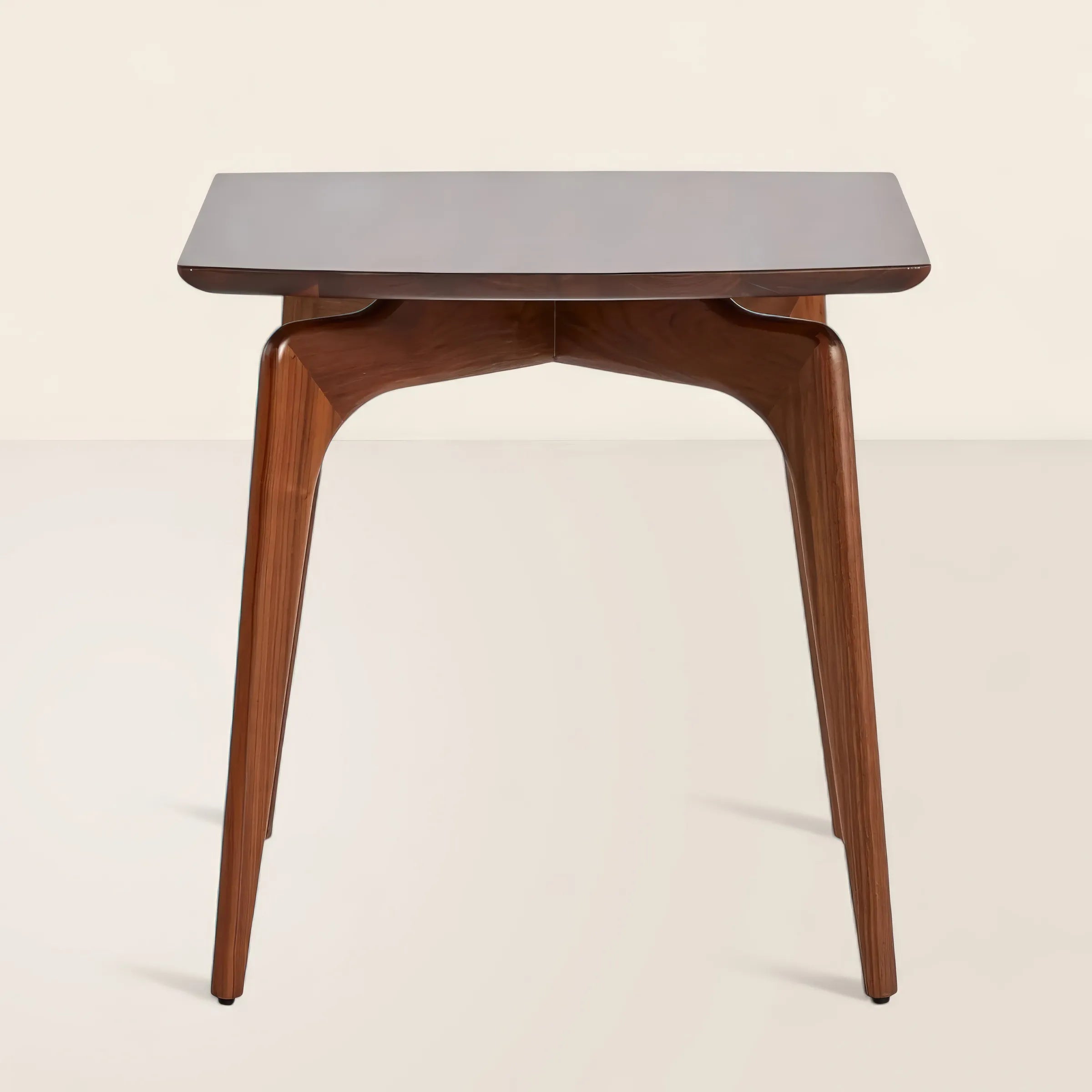 Timeless Mid-Century Modern Side Table With Tapered Legs