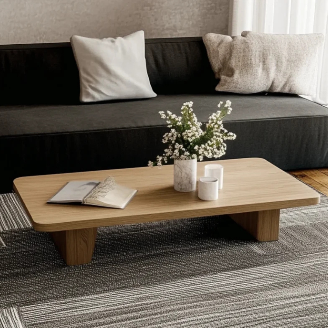 Elegant Modern Wood Coffee Table - Perfect Home Accent