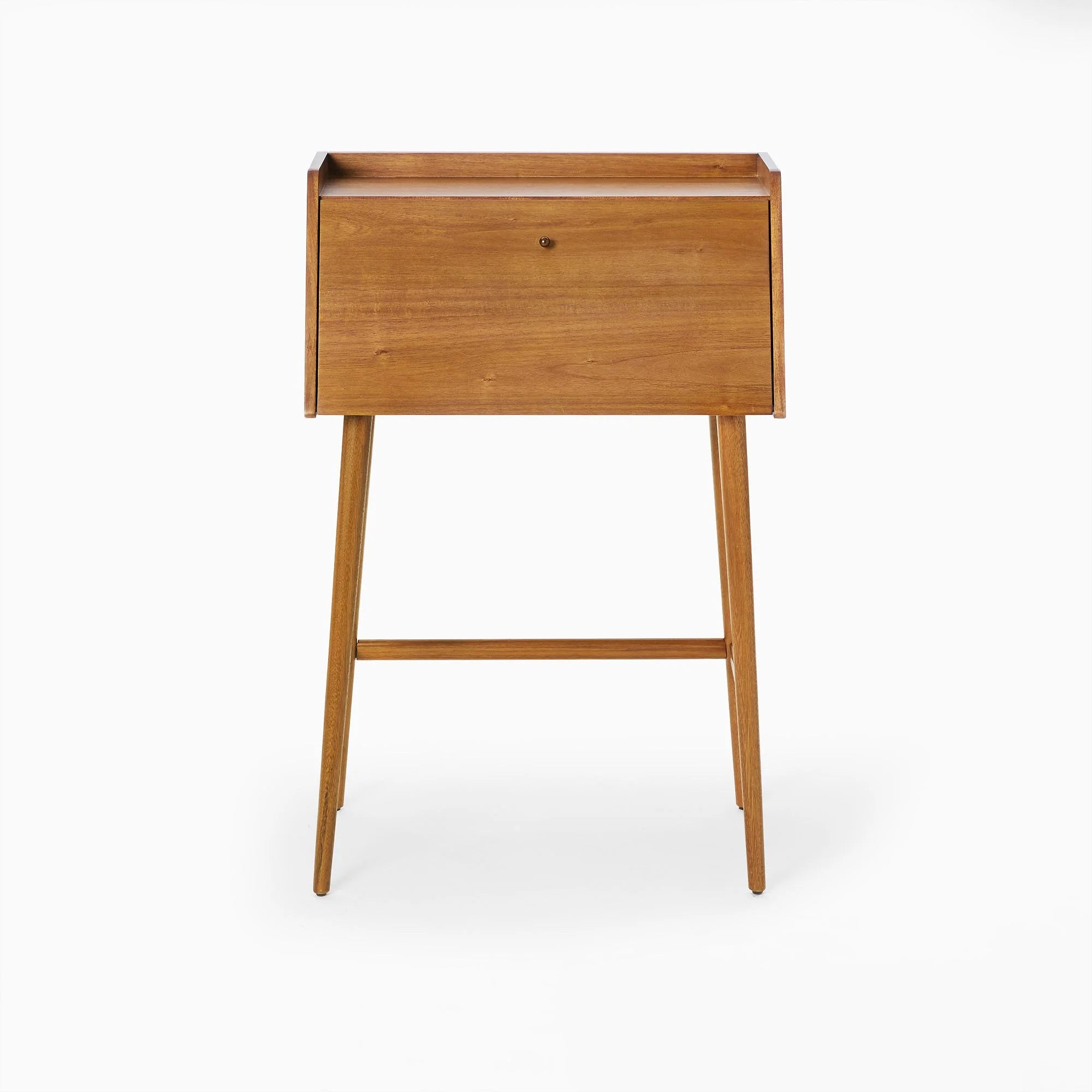 Modern Compact Foldable Writing Desk Minimalist Design