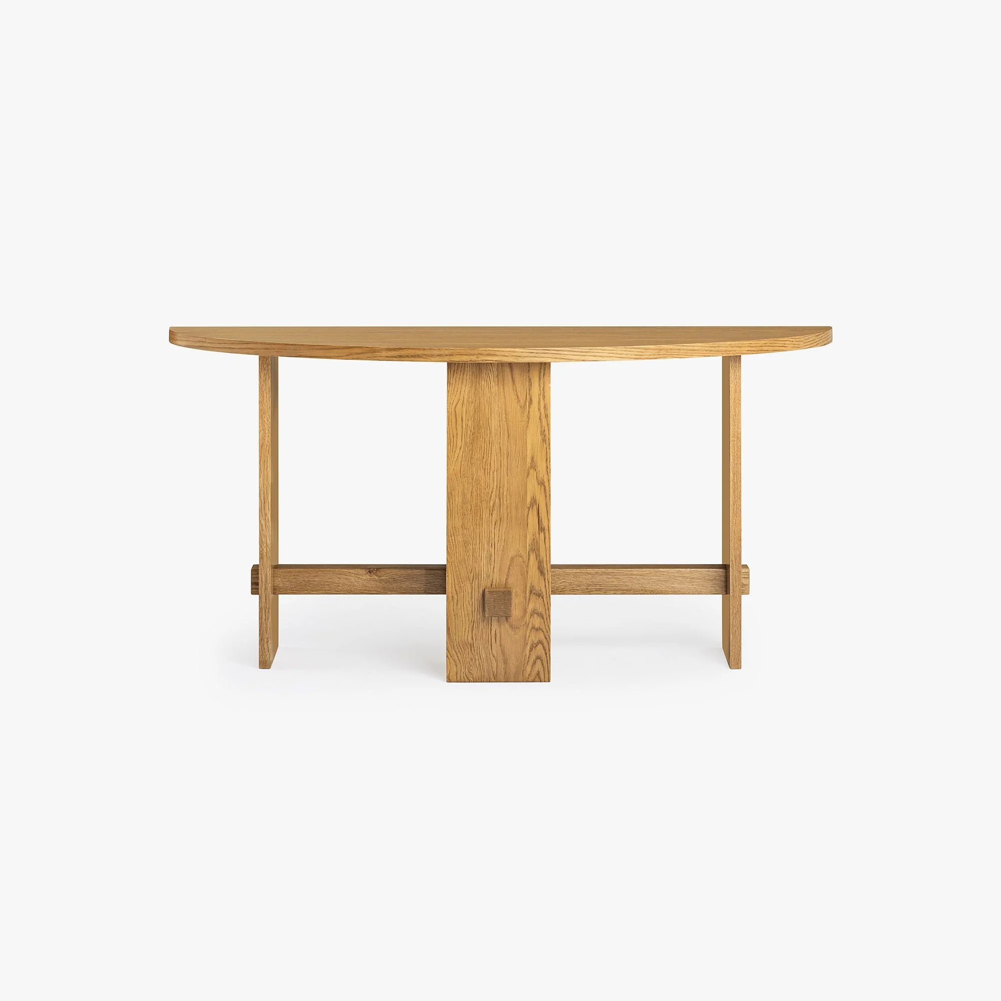 Crescent Console Table Elegant Home Accent