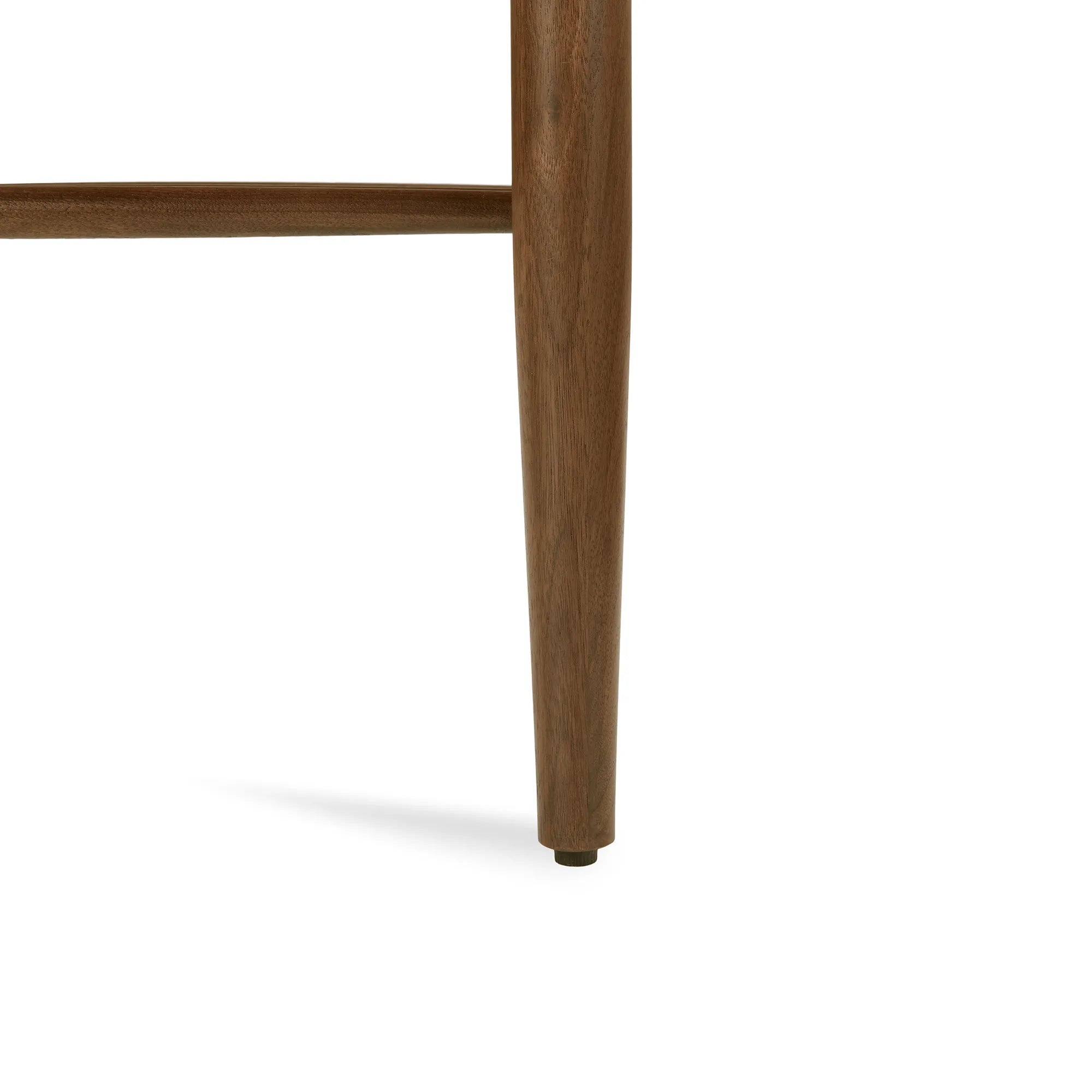Elegant Bedside Table with drawer and slatted shelf