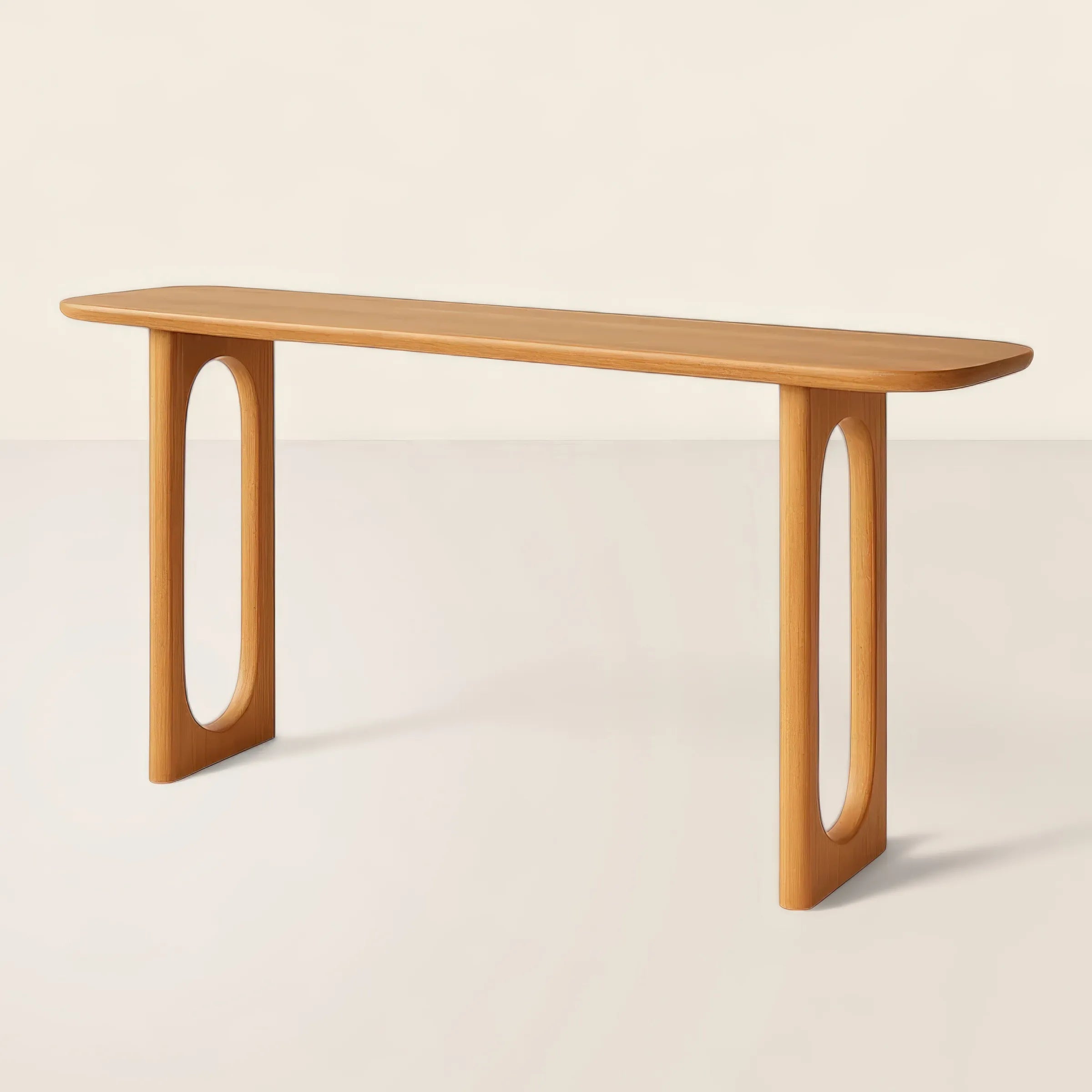 Sculpted Console Table with Artistic Form for Modern Interiors