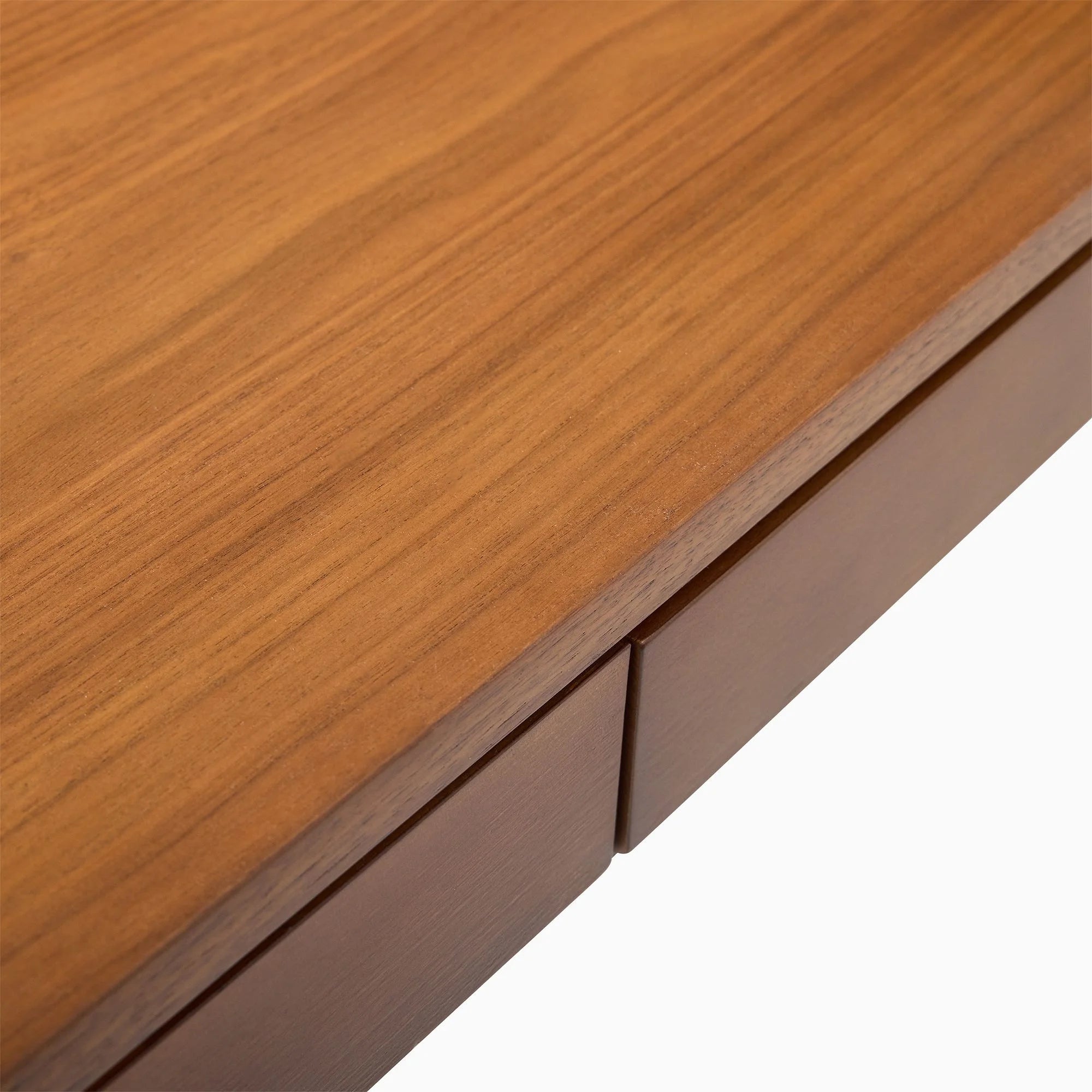 Modern Writing Desk Sleek Design Single Drawer