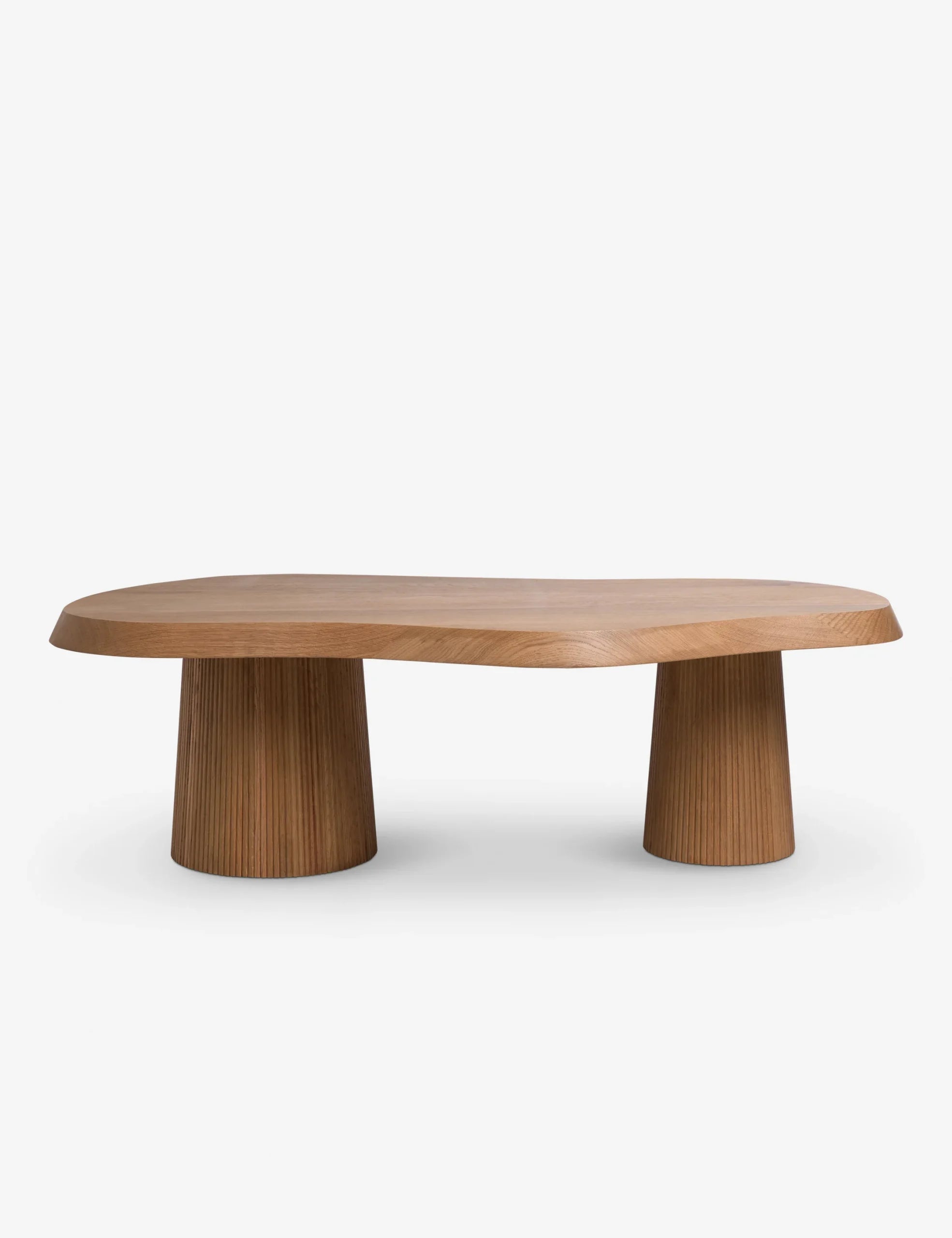 Organic Coffee Table with asymmetrical design and sculptural legs