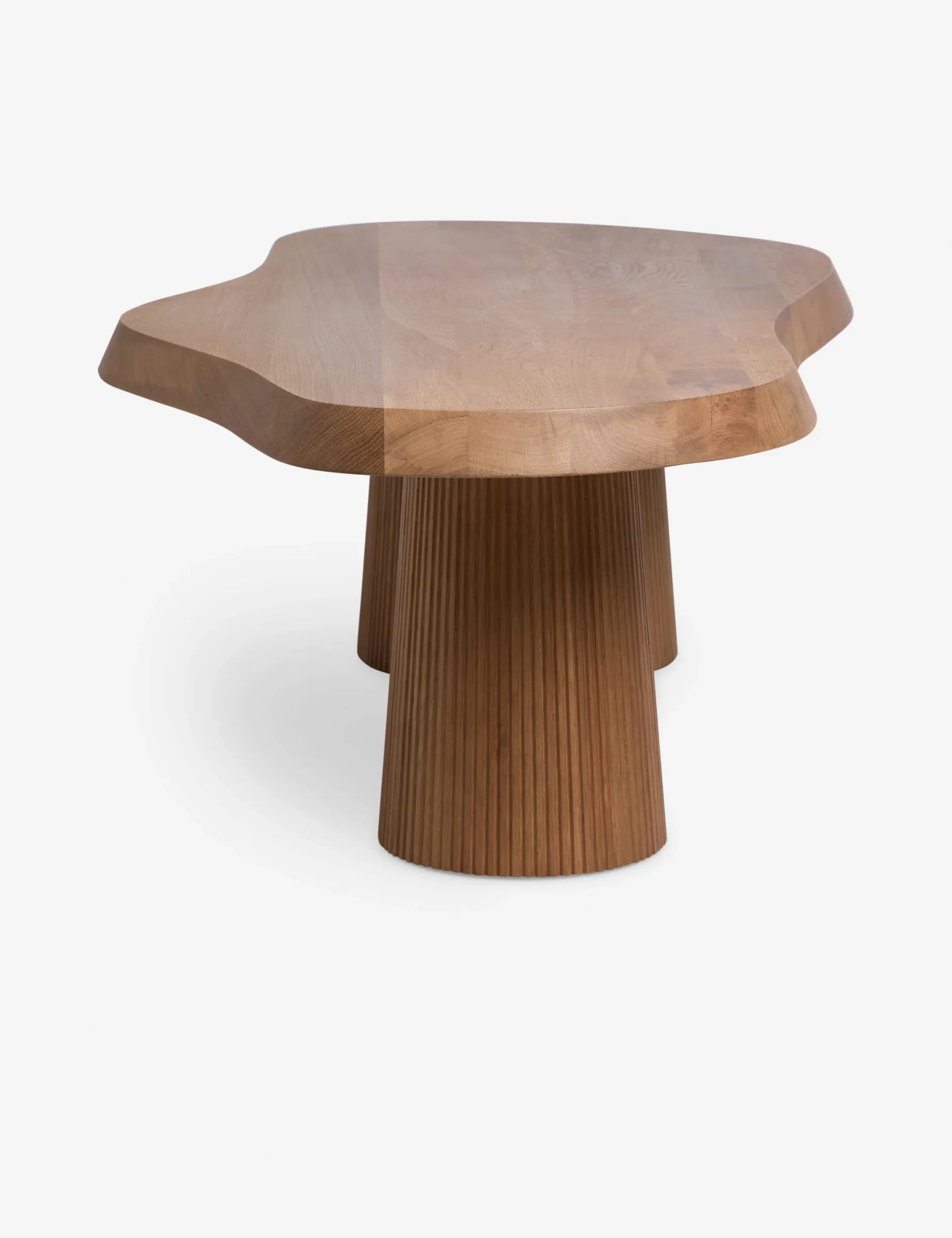 Organic Coffee Table with asymmetrical design and sculptural legs