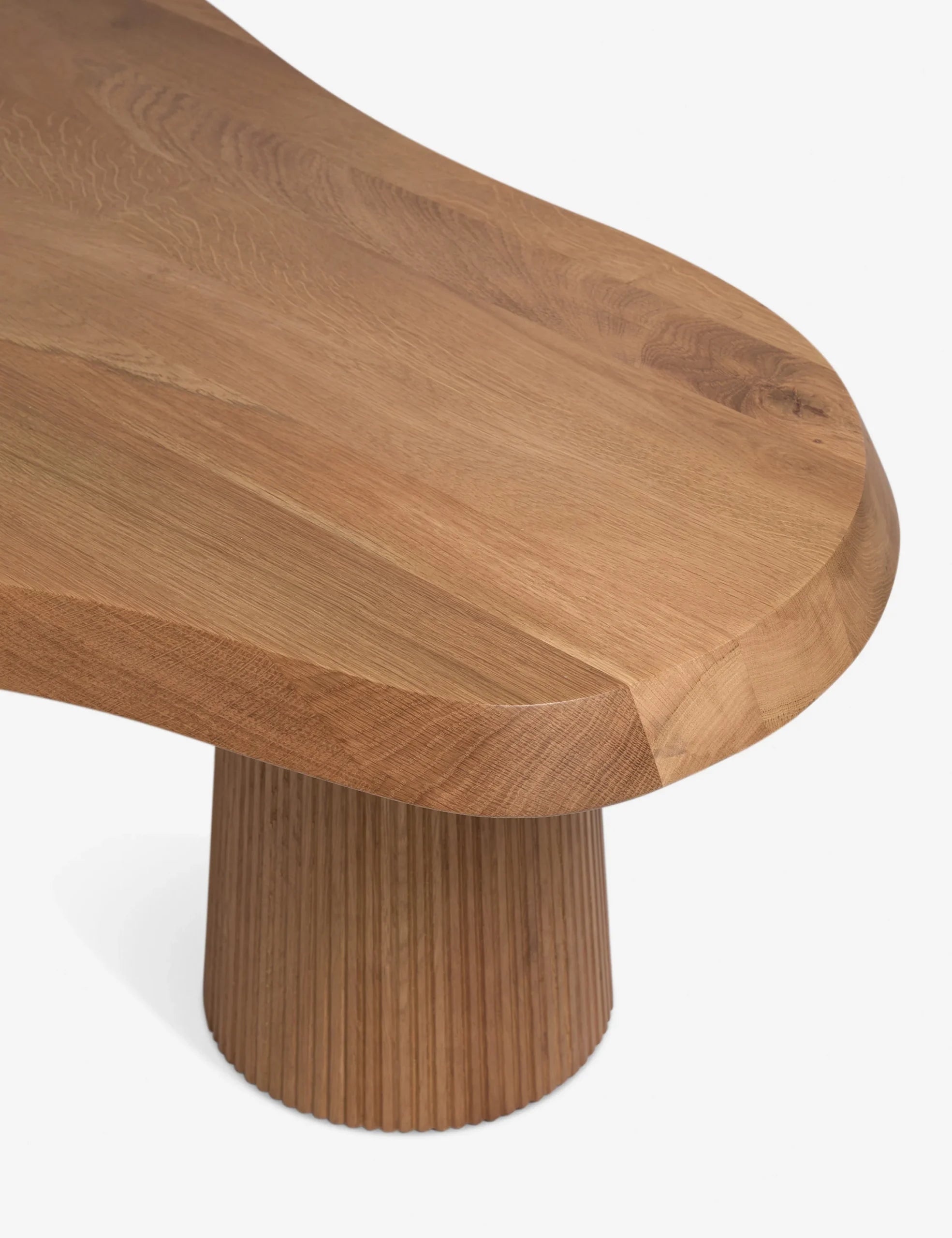 Organic Coffee Table with asymmetrical design and sculptural legs