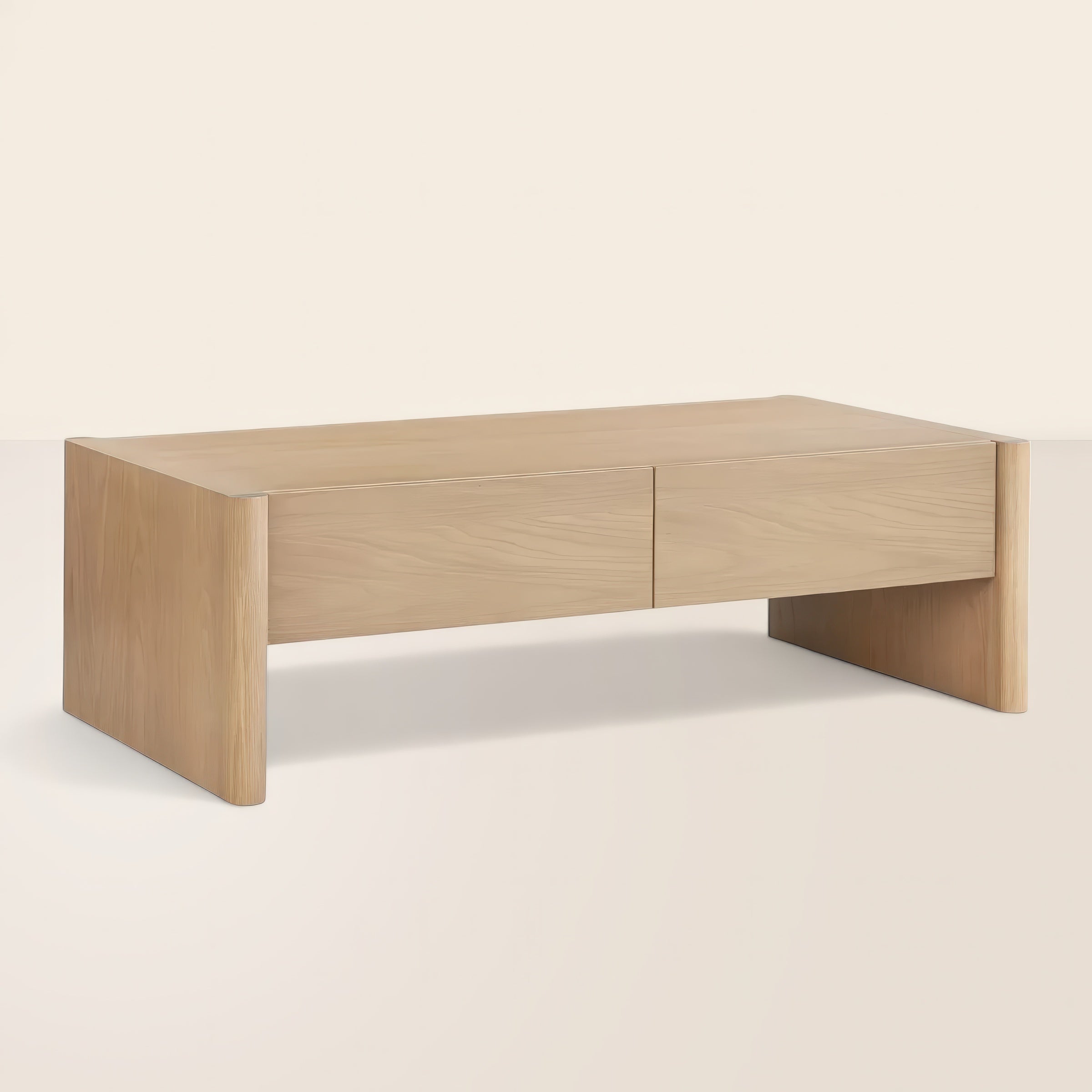 Sleek Coffee Table Modern Aesthetic with Hidden Storage