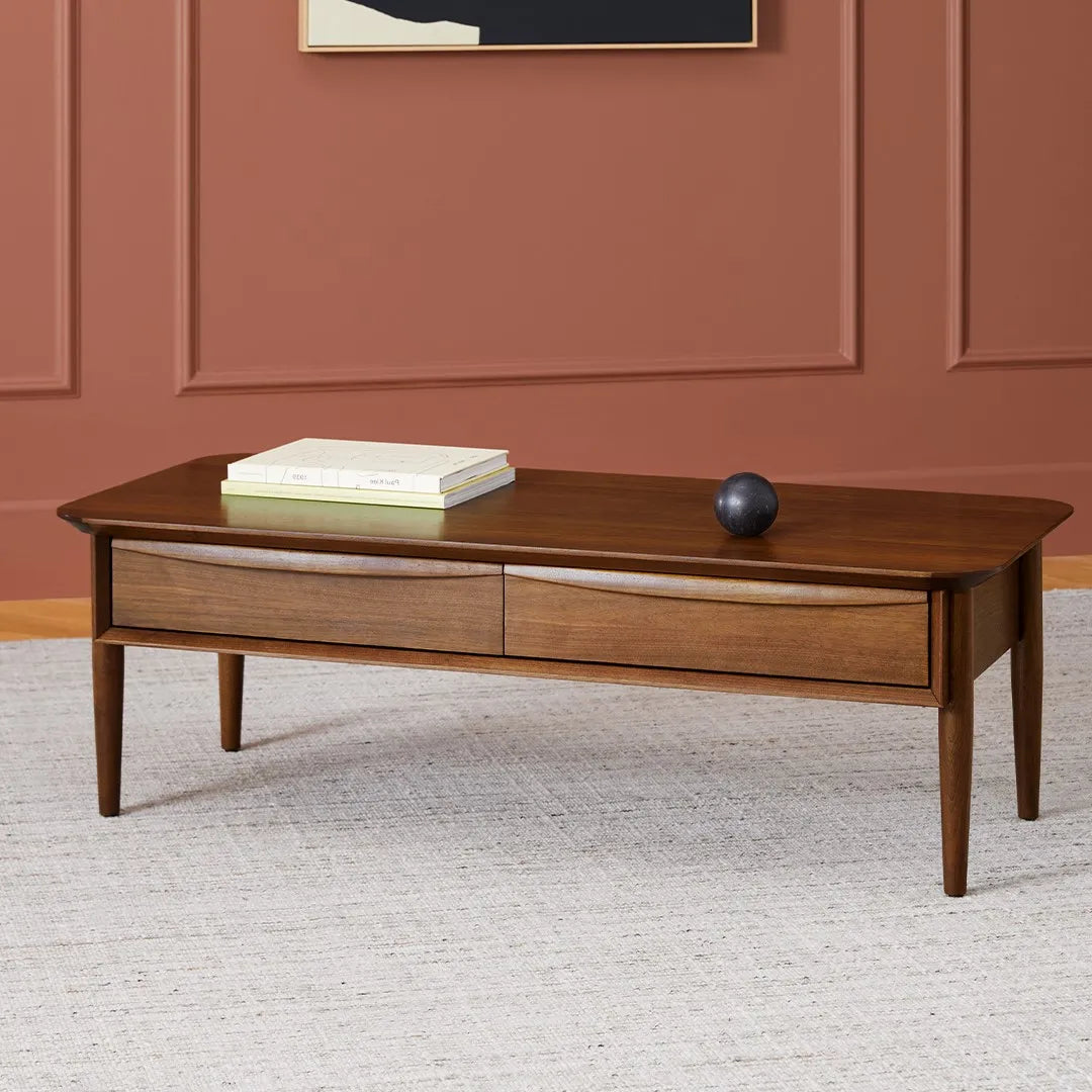 Timeless Coffee Table with storage drawers