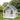 Modern Wooden Playhouse With Scalloped Roof Trim And Flower Box Window For Outdoor