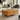 Modern Natural Wood Rectangular Coffee Table With Rounded Corners And Storage Drawers For Living Room