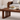 Modern Natural Wood Rectangular Coffee Table With Slatted Base For Living Room