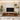 Modern Natural Wood TV Stand With Slatted Cabinet Doors And Open Storage Shelf For Living Room