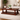 Traditional Wooden Rectangular Coffee Table With Turned Legs And Lower Slatted Shelf