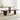 Modern Natural Wood Bench With Curved Panel Legs And Long Seat For Dining Room