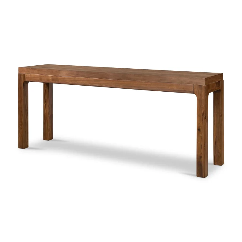 Modern Console Table Slim Design