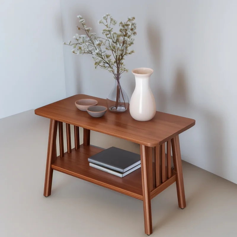 Mid-Century Coffee Table in modern living setup