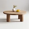 Modern Wooden Coffee Table in a stylish living room