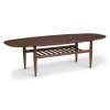 Mid Century Coffee Table with open lower shelf