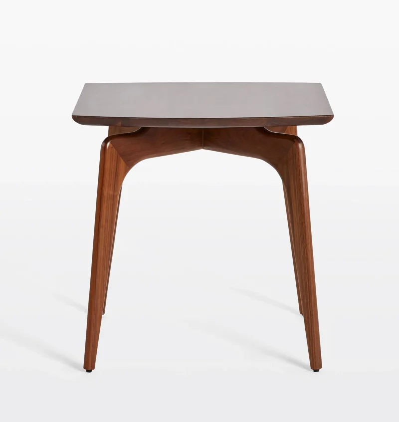 Timeless Mid-Century Modern Side Table with tapered legs.